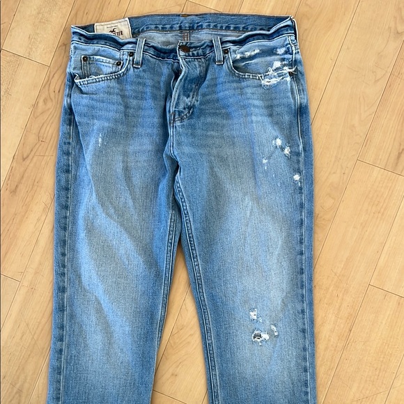 Hollister Slim Straight Distressed Jeans 34x32 - Picture 2 of 15